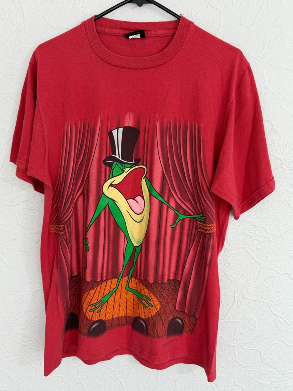 Vintage Michigan J. Frog Double Sided Tee 90s Warner Bros. Changes Shirt SZ L